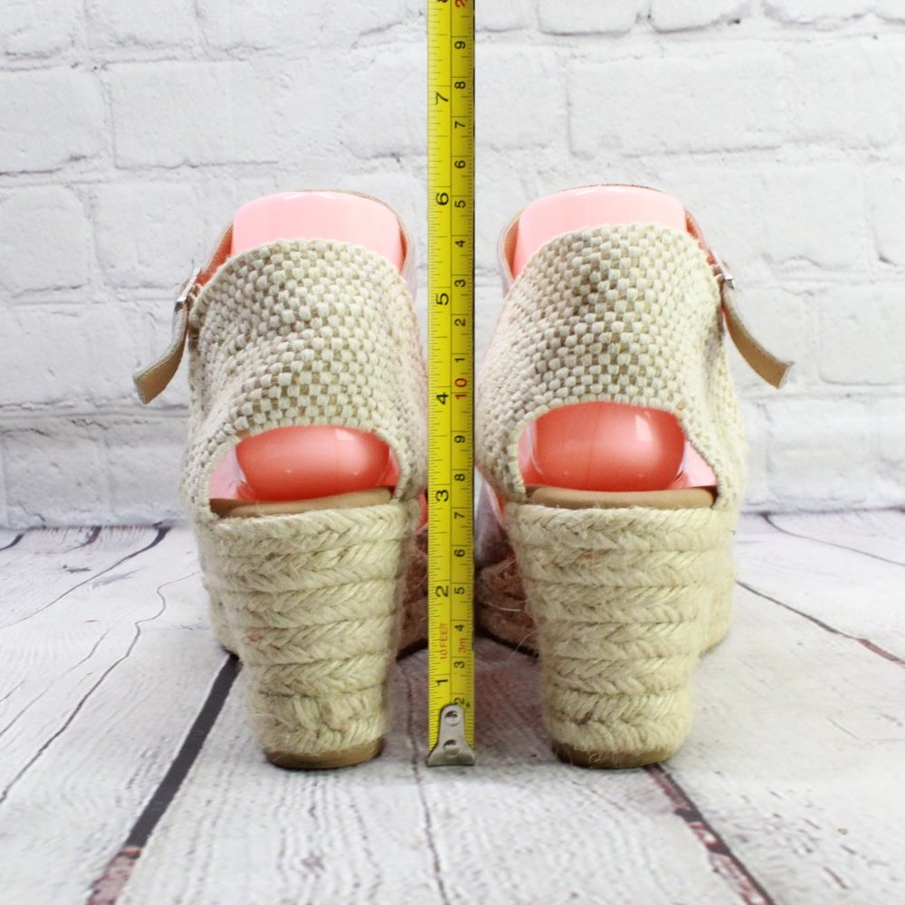 PASEART Closed Toe Espadrilles Wedge Sandals 9 - Picture 7 of 9